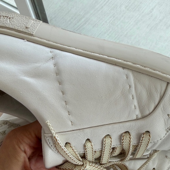 Max Mara white leather lace-up sneakers - Picture 16 of 16